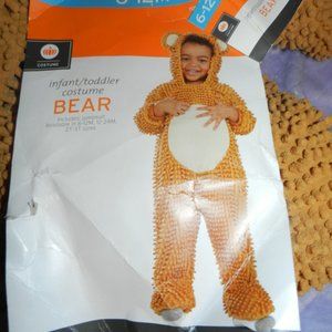 BROWN BEAR TODDLER COSTUME 6-12 MONTHS NEW/NWT!